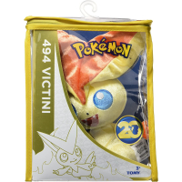 Officiële Pokemon knuffel Victini 20th Anniversary 20cm TOMY